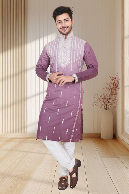 EMBROIDERED & SEQUIN KURTA