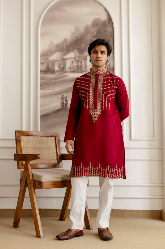 Designer Embroidery Kurta