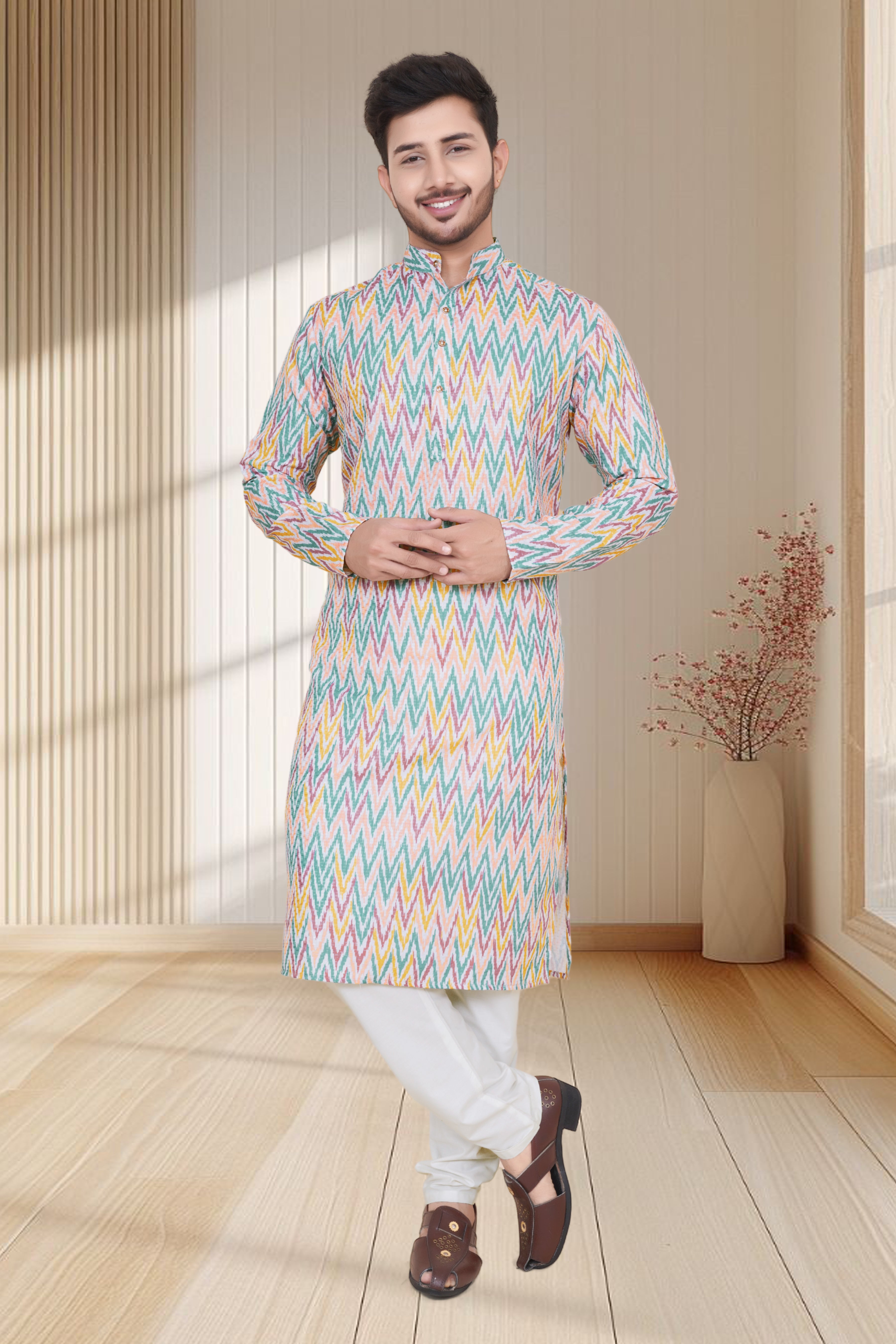 PREMIUM PRINTED KURTA FOR MAN