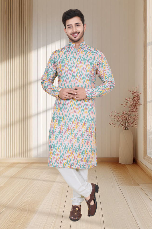 PREMIUM PRINTED KURTA FOR MAN