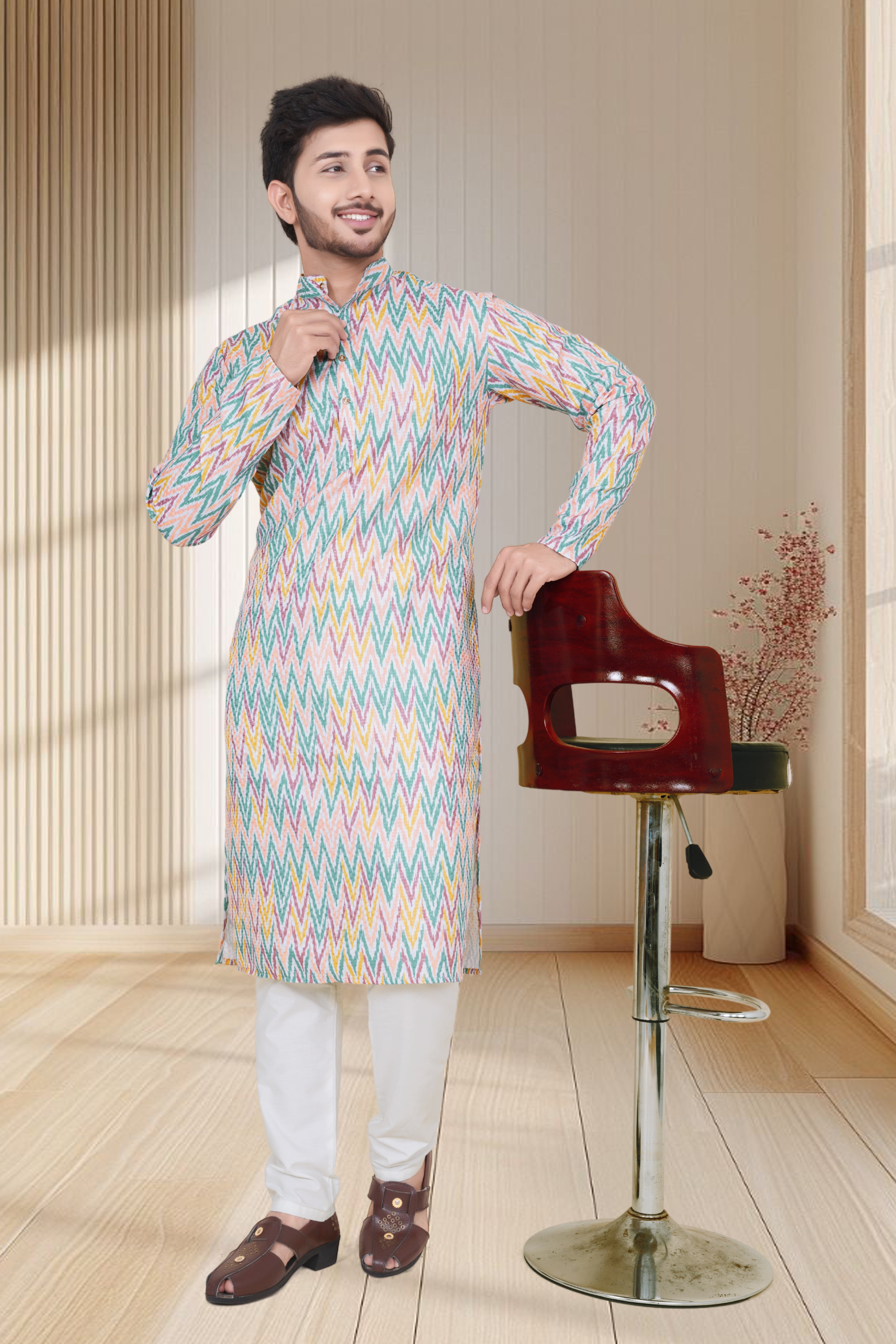 PREMIUM PRINTED KURTA FOR MAN