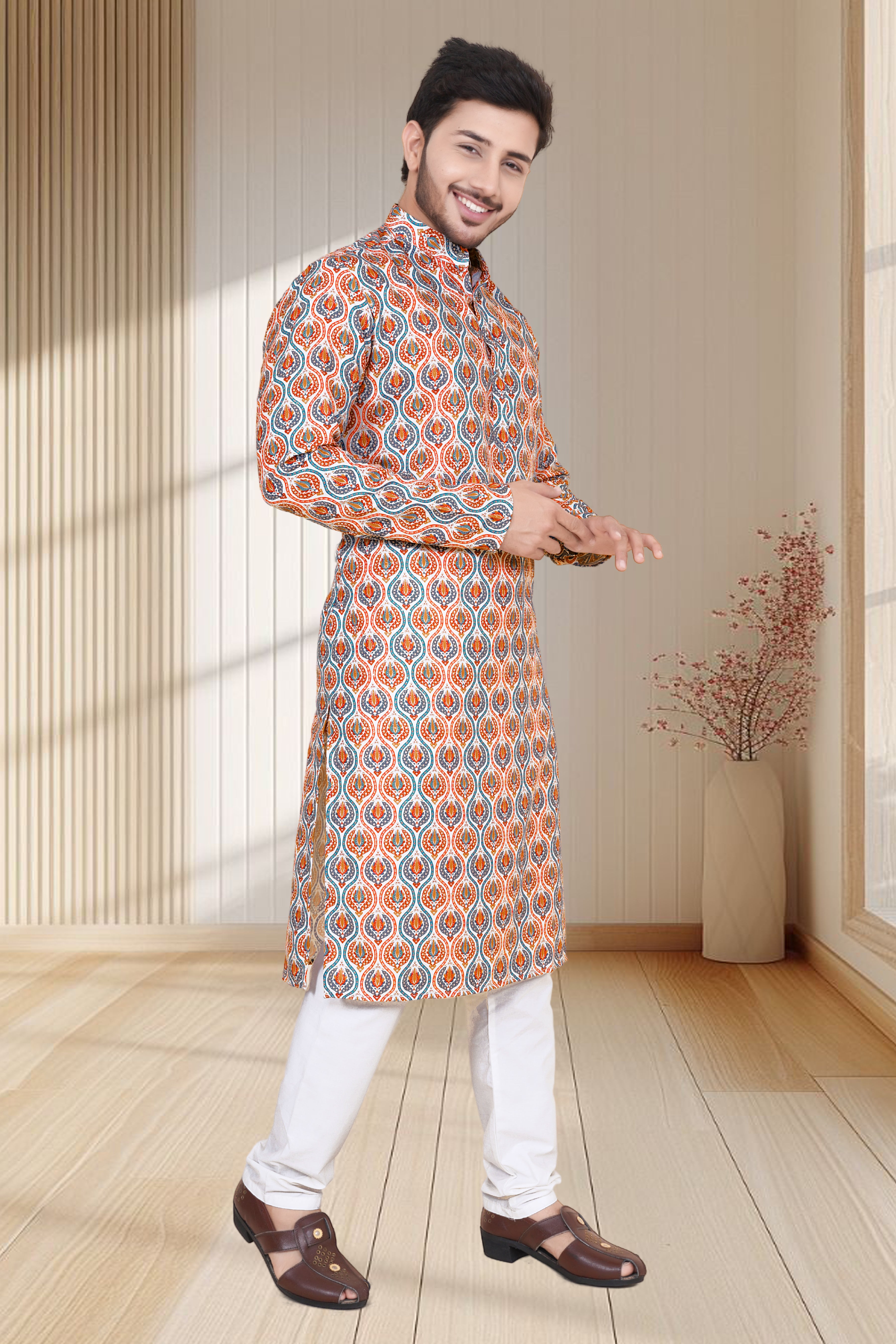 PREMIUM PRINTED KURTA FOR MAN