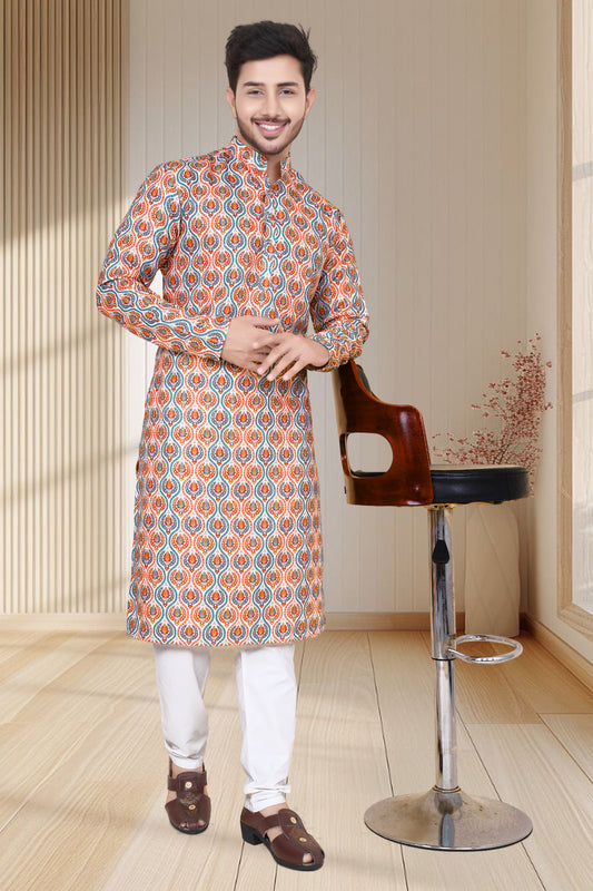 PREMIUM PRINTED KURTA FOR MAN