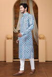 Premium Printed Kurta For Man