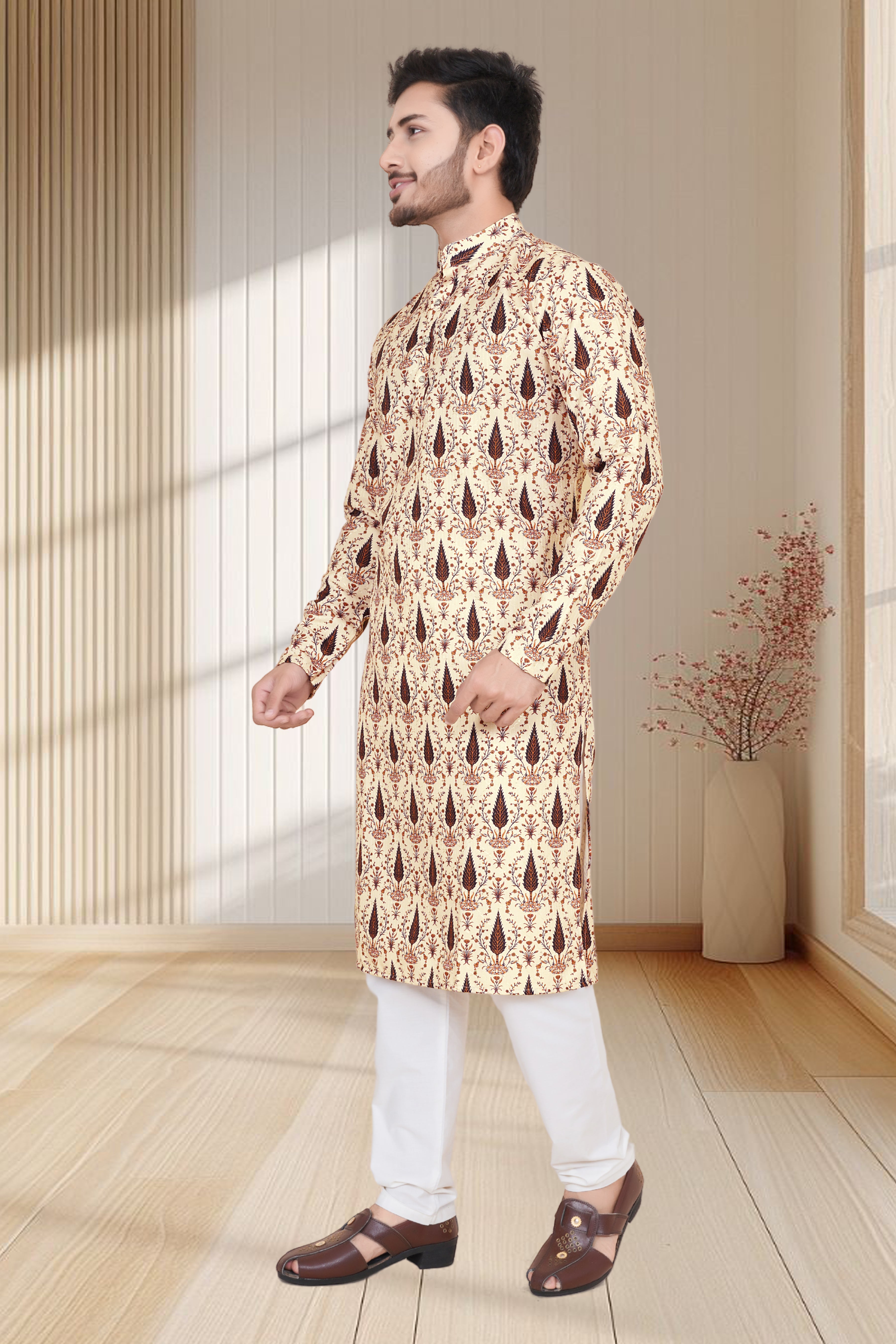 PREMIUM PRINTED KURTA FOR MAN