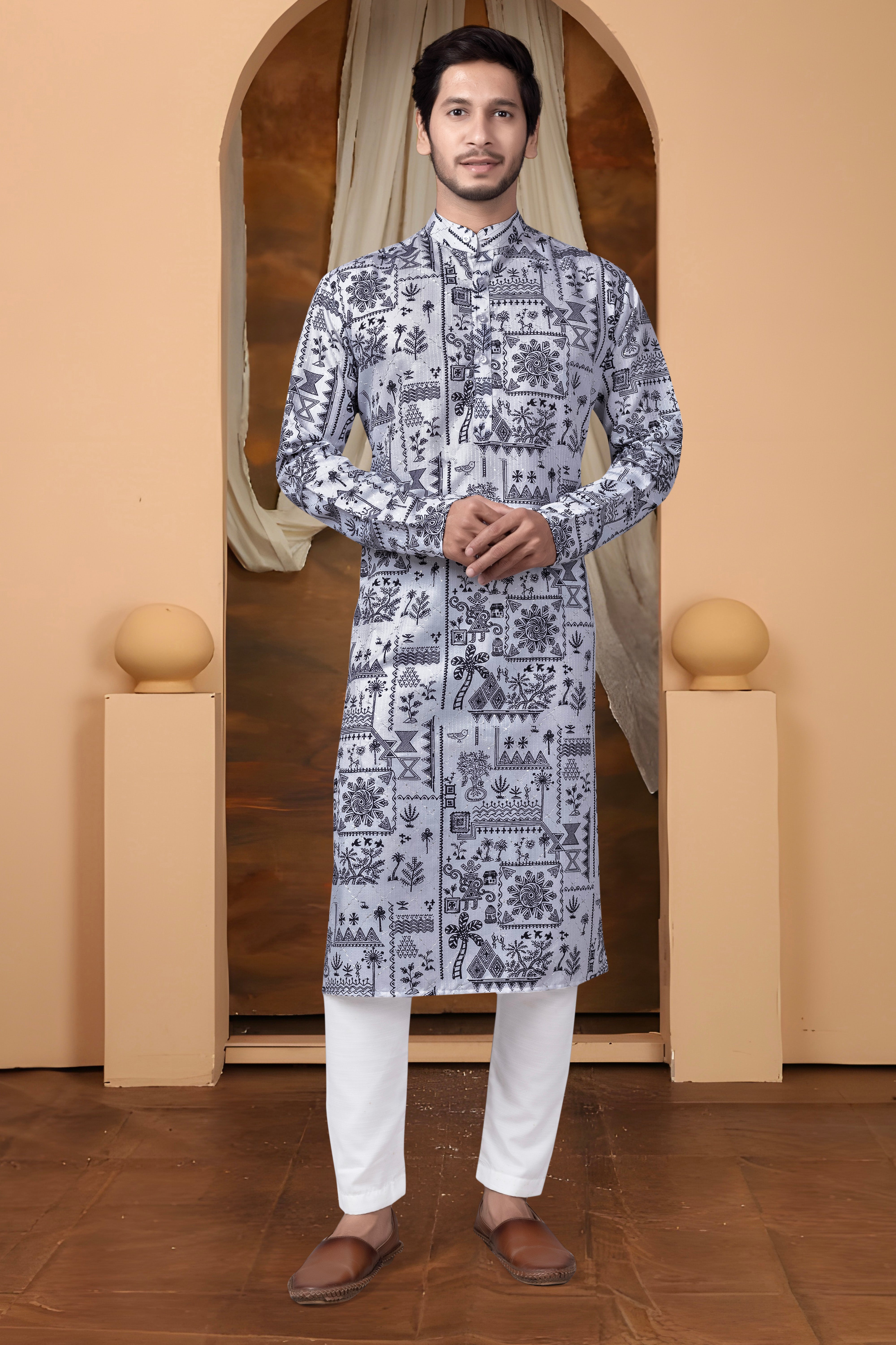 PREMIUM PRINTED KURTA FOR MAN