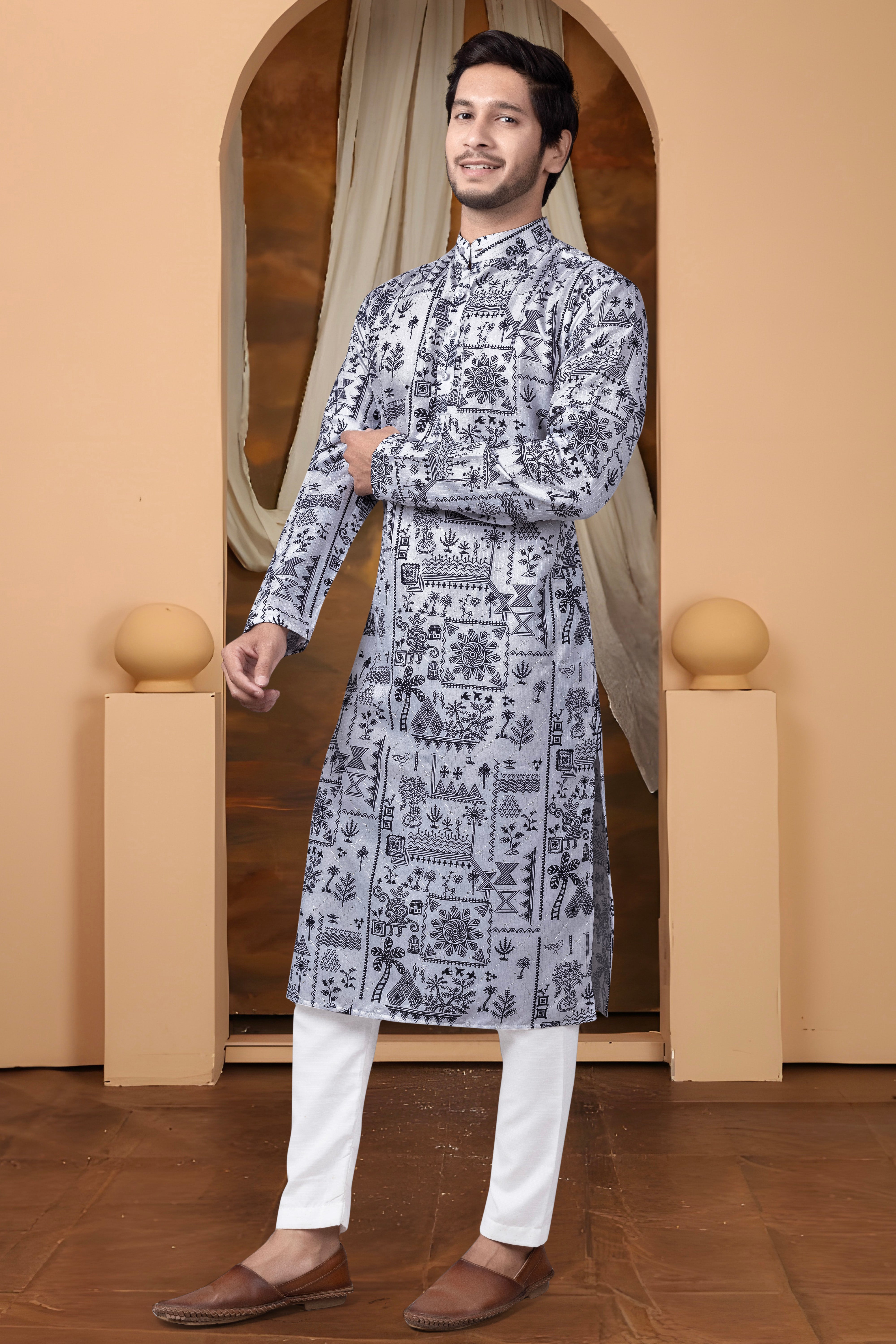 PREMIUM PRINTED KURTA FOR MAN
