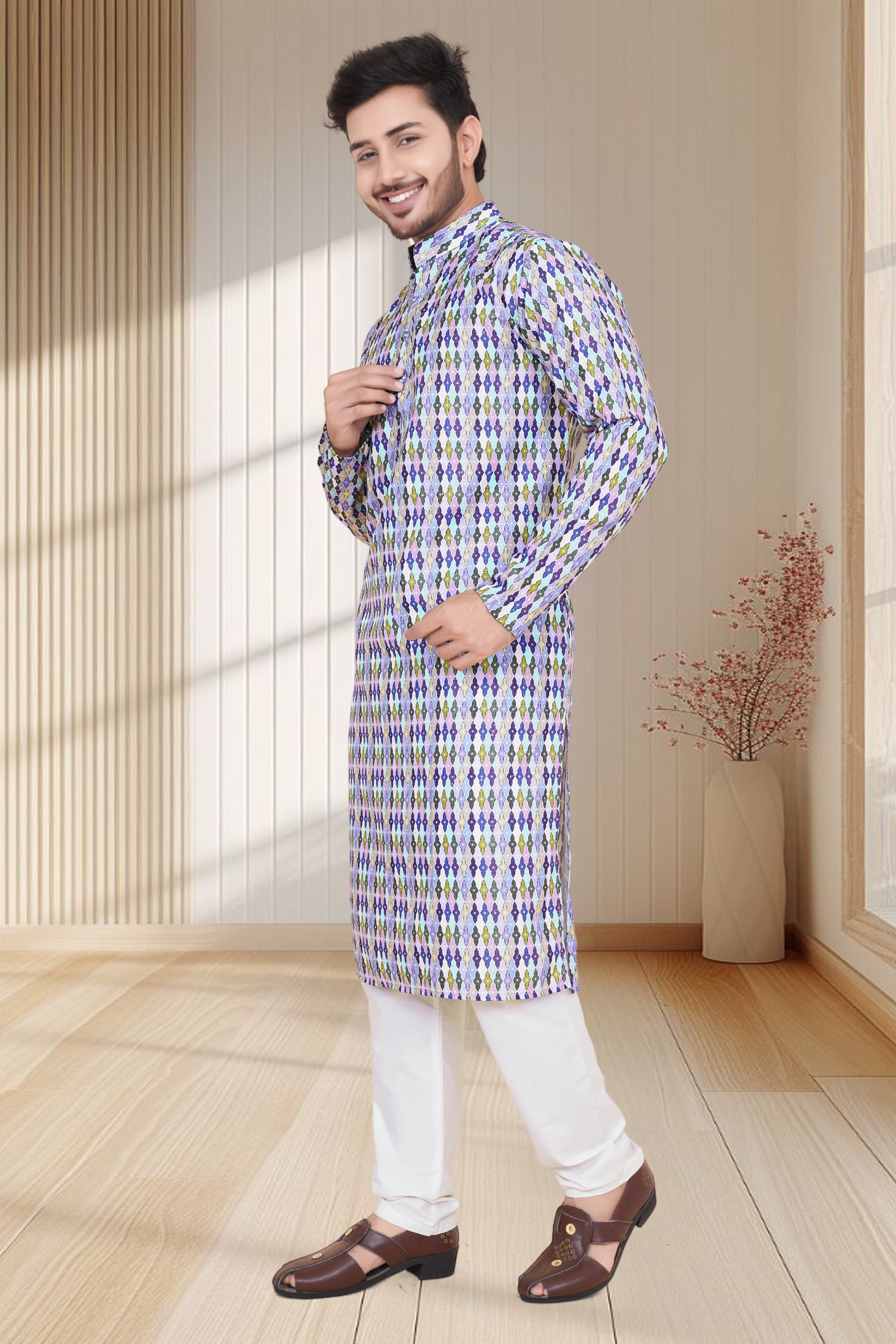 PREMIUM PRINTED KURTA FOR MAN