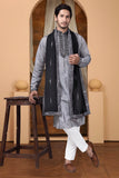 EMBROIDERED & SEQUIN KURTA WITH DUPATTA