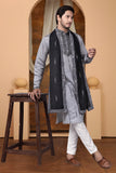 EMBROIDERED & SEQUIN KURTA WITH DUPATTA