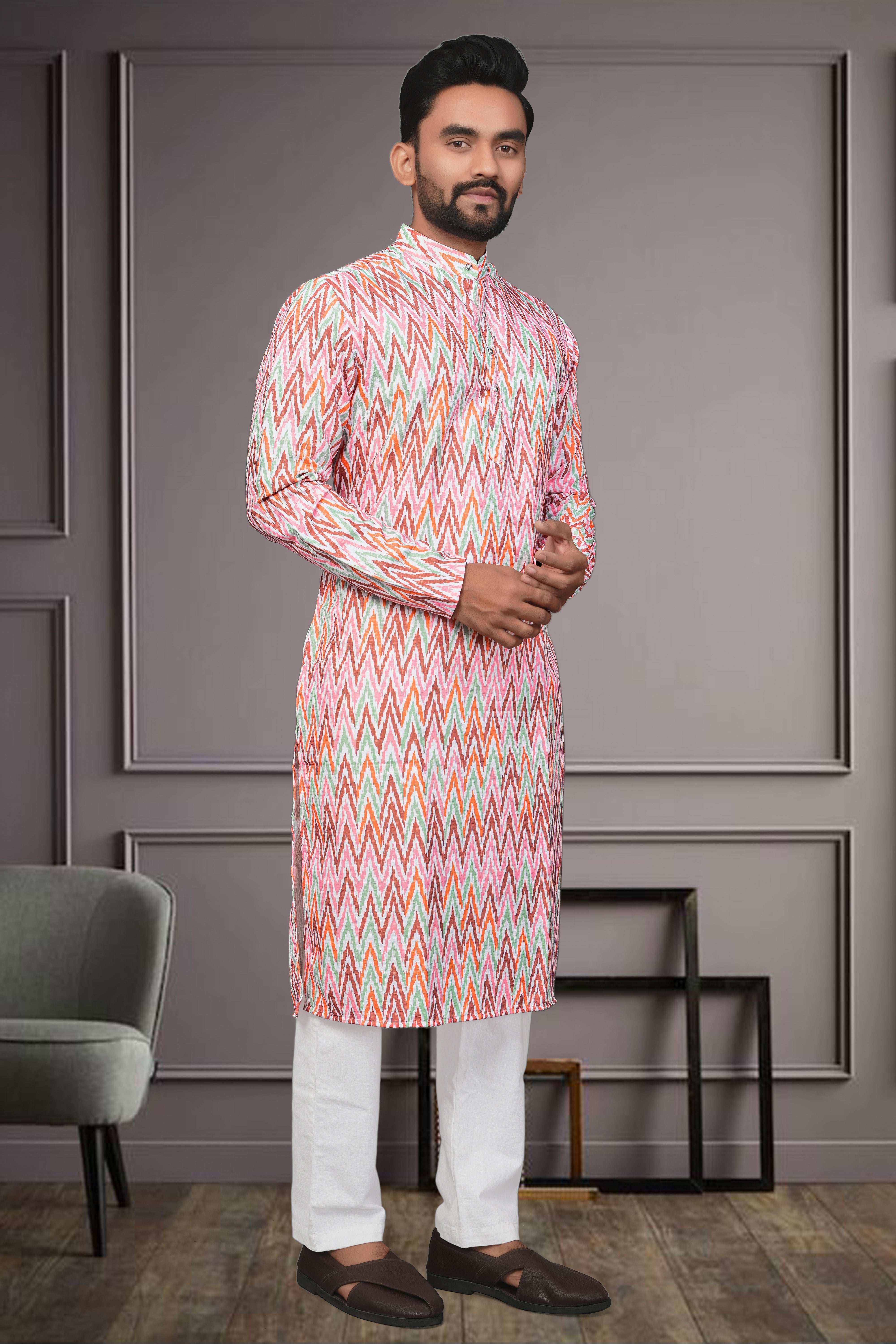 PREMIUM PRINTED KURTA FOR MAN