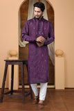 EMBROIDERED & SEQUIN KURTA  WITH DUPATTA