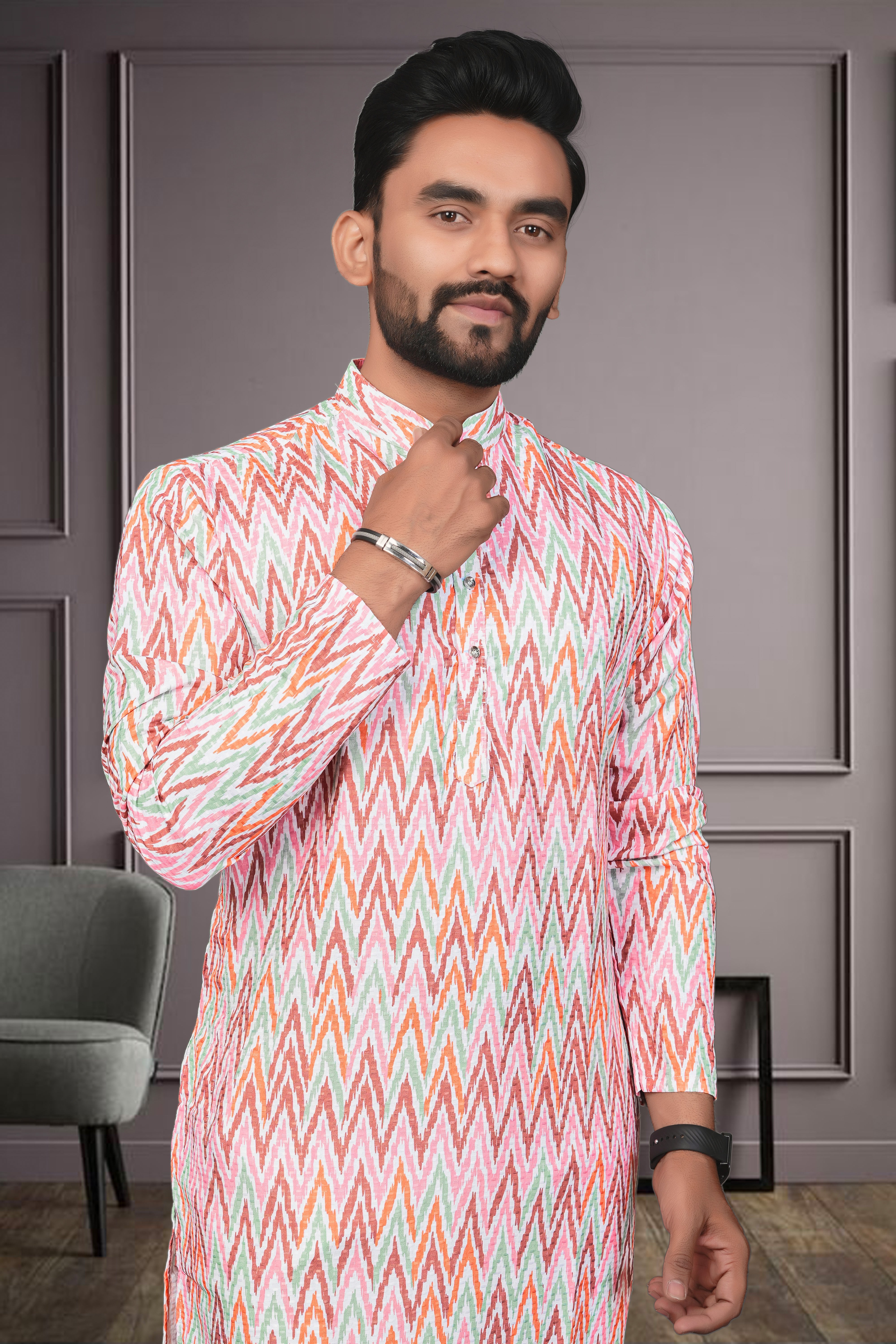 PREMIUM PRINTED KURTA FOR MAN