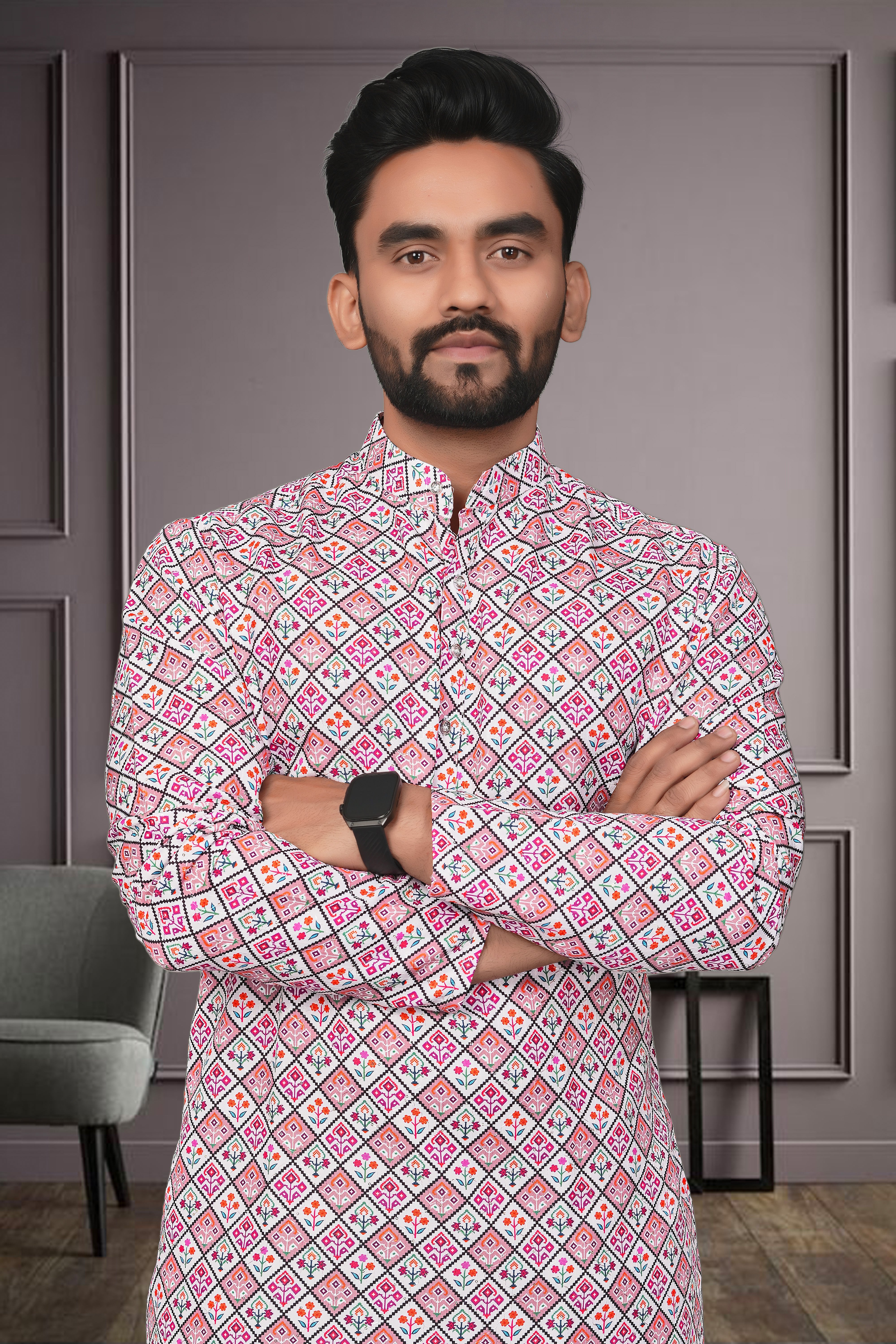 PREMIUM PRINTED KURTA FOR MAN