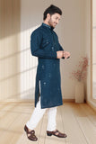 EMBROIDERED & SEQUIN KURTA