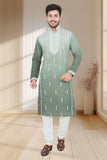 EMBROIDERED & SEQUIN KURTA