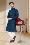 EMBROIDERED & SEQUIN KURTA