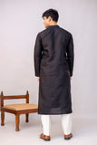 Embroidery Silk Kurta For Man
