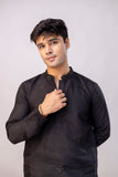 Embroidery Silk Kurta For Man