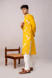 Embroidery Silk Kurta For Man