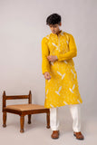 Embroidery Silk Kurta For Man