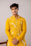 Embroidery Silk Kurta For Man