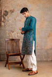 Embroidery Silk Kurta For Man