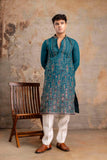 Embroidery Silk Kurta For Man