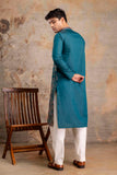 Embroidery Silk Kurta For Man
