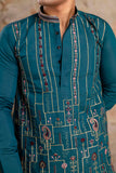 Embroidery Silk Kurta For Man