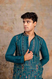 Embroidery Silk Kurta For Man
