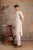 Embroidery Silk Kurta For Man