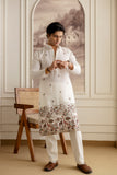 Embroidery Silk Kurta For Man