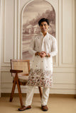 Embroidery Silk Kurta For Man
