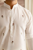 Embroidery Silk Kurta For Man