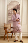 Embroidery Silk Kurta For Man