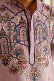 Embroidery Silk Kurta For Man