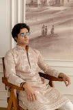 Embroidery Silk Kurta For Man