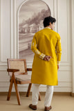 Embroidery Silk Kurta For Man