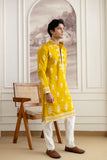 Embroidery Silk Kurta For Man