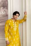 Embroidery Silk Kurta For Man