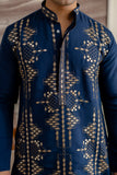 EMBROIDERED & SEQUIN KURTA