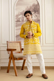 Embroidery Silk Kurta For Man