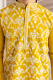 Embroidery Silk Kurta For Man
