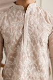 Embroidery Silk Kurta For Man