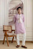 Embroidery And Foil Work Kurta For Man