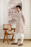 Embroidery Silk Kurta For Man