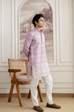 Embroidery Silk Kurta For Man