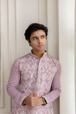 Embroidery Silk Kurta For Man
