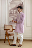Embroidery And Foil Work Kurta For Man